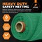 Xpose Safety Construction Debris Safety Netting, 4 ft x 150 ft Roll, 1/4in Mesh, Fire Retardant, Green NFR14-4150-GRE-X - alternate 2
