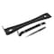 Mayhew Utility Bar Trim Kit, 3-Piece, Steel, Black-Oxide 98606 - alternate 3