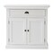 Homeroots 35in White Two Door Accent Cabinet 388217 - alternate 1