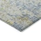 Homeroots 8' Blue Gray And Green Round Abstract Washable Indoor Outdoor Area Rug 604543 - alternate 5