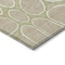 Homeroots 3' X 5' Tan Ivory And Green Abstract Washable Indoor Outdoor Area Rug 600564 - alternate 2