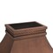 Sunjoy Wood Burning Fireplace, Copper, Steel, with Chimney, Spark Screen, and Poker A304001001 - alternate 2
