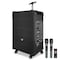 Pyle 12 in Portable Wireless Bluetooth Speaker System PWMA1299A - alternate 1