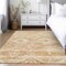 Homeroots 9' X 12' Copper Terra Cotta And Ivory Southwestern Washable Indoor Outdoor Area Rug 588706 - alternate 2