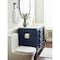 Amerock Mulholland Matte Black Traditional Pivoting Double Post Toilet Paper Holder BH36021MB - alternate 3