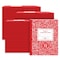Winnable Case of Red Marble Comp Notebooks, Grade 3 Ruled, 50 sht, 9.75"x7.75", Designed for Grade 3 Classes, PK72 77922cs - alternate 1