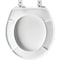 Bemis Mayfair Round White Plastic Toilet Seat 92B000 - alternate 3