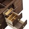 James Martin Vanities Vanity, without top, Mid-Century Walnut, 59.9 in W x 23.5 in D,  670-V60D-M-WLT - alternate 5