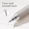 Deli SMMOS Retractable Gel Pen 0.5mm, Black Ink, 600m, 12PK EG057-BK - alternate 2