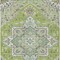 Homeroots 3' X 5' Green Ivory And Brown Oriental Washable Indoor Outdoor Area Rug 600150 - alternate 3