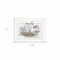 Homeroots Farm Life 5 White Framed Print Wall Art 406345 - alternate 2