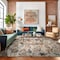 World Rug Gallery Vine Floral Area Rug 7 ft 10 in x 10 ft Beige WR145BEIGE8X10 - alternate 3