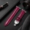 Elegani Lizard-Embossed Leather Watch Replacement Band Compatible with Apple Watch 41mm, Purple LZQR-PUR-41mm - alternate 4