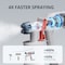 Wrightmaster Ultra-Light Handheld Electric HVLP Paint Sprayer w/20 fl. oz. Detachable Cup, 2 Nozzles and 3 Patte ZR-LFPPS02 - alternate 4