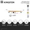 Kingston Brass 48-Inch Stainless Steel Linear Shower Drain with Reversible Tile Insert and Flat Grate BSF4821 - alternate 3