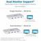 Eaton Tripp Lite Series 4-Port Thunderbolt 4 Hub - 8K, 2x 4K 60 Hz, USB 3.2 Gen 2, USB-A Port, 100W MTB4-HUB3-01 - alternate 4