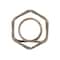 Auveco 3/8in-16 Anti-Vibration Lock Nut, 10PK 22868 - alternate 2