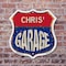 Signmission Chris's Garage, 6 inch X 6 inch, Plastic Sign, 2PK SHI-P-2PACK-6-383-CHRIS - alternate 2