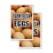 Signmission Farm Fresh Eggs, A-Frame & 2 Decals Installed, Heavy-Duty Plastic Frame SBHD-D-2436-Farm Fresh Eggs - alternate 4