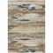 Homeroots 5' X 8' Taupe Beige And Ivory Abstract Washable Indoor Outdoor Area Rug 612552 - alternate 2