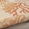 Homeroots 4' X 6' Coral And Beige Nautical Indoor Outdoor Area Rug 552504 - alternate 3