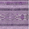 Homeroots 10' X 14' Purple Eggplant And Gray Southwestern Washable Indoor Outdoor Area Rug 582847 - alternate 3