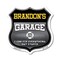 Signmission Brandon's Garage I Can Fix Everything But Stupid, 18 Inch X 18 Inch, Plastic Sign SHI-P-18-490-BRANDON - alternate 1