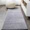 Jonathan Y Haze Solid Low-Pile Gray 2 ft. x 8 ft. Runner Rug SEU100A-28 - alternate 1