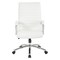 Office Star Products FL Series Executive Mid-Back Chair, White FL92017C-u11 - alternate 3