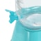 Gibson Home Chiara 2 Gallon Glass Mason Jar Dispenser with Metal Lid and Base in Blue 130951.02RR - alternate 2