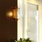 Vaxcel Morgan Park 1-Light Warm Brass Dusk to Dawn Modern Outdoor Wall Sconce Fixture T0791 - alternate 5