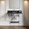 Kingston Brass 36-Inch Black Granite Console Sink with Acrylic Legs and Shelf, 8-Inch, 3-Hole KVPK36KAB8 - alternate 3