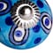 Homeroots Set of Eight Blue And White Botanical Ceramic Drawer Pull Knobs, 8PK 358118 - alternate 2