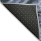 Homeroots 9' X 12' Denim Blue And Sky Blue Southwestern Washable Indoor Outdoor Area Rug 587816 - alternate 2