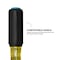 Klein Tools Metric Color-Coded Nut Driver, Heavy-Duty Hollow-Shaft, 10mm 65410M - alternate 2