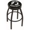 Holland Bar Stool Co 30" Blk Wrinkle POW/MIA Swivel Bar Stool, Accent Ring L8B2B30POWMIA - alternate 1