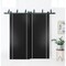 Sartodoors Slab Barn Door Panel, Planum 0410 Black Matte, Sturdy Finished Modern Doors, Pocket Closet Sliding PLANUM0410S-BLK-42 - alternate 1