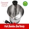 Brentwood Industries 20 Ounce Stainless Steel Electric Travel Kettle KT-1506S - alternate 3