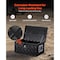 Vevor 20"x12"x9.5" Heavy Duty Aluminum Truck Bed Tool Box for Pickup RV Black JL-TB19-5 - alternate 4
