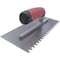 Marshalltown Notched Trowel, Flooring Trowel, Tiling Trowel, Square Notched Trowel, 1/4 inch Notches NT671 - alternate 2