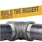 B & K STZ Industries 2-1/2 in. MIP each X 2-1/2 in. D MIP Black Steel 4 in. L Nipple 350212X4 - alternate 2