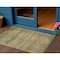 Homeroots 3' X 5' Fern Green And Taupe Abstract Washable Indoor Outdoor Area Rug 618274 - alternate 1