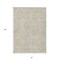 Homeroots 5' X 8' Beige And Brown Abstract Washable Indoor Outdoor Area Rug 594900 - alternate 2