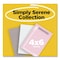 Post-It Pads in Simply Serene Colors, Note Ruled, 4 x 6, Assorted Colors, 90 Sheets/Pad, 3PK 660-3SSNE - alternate 2