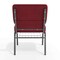 Flash Furniture Hercules Church Chair, 21-1/4 in W 25" L 33" H, Fabric Seat FD-CH0221-4-SV-RED-BAS-GG - alternate 3