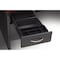 Hirsh Desk Pedestal, 30 in D X 29 1/2 in H, 66 in W X Steel, Charcoal/Mahogany 20544 - alternate 2