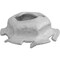 Auveco Ford Emblem Nut with Locking Teeth, 50PK 22913 - alternate 1