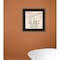 Homeroots When All Else Fails 3 Black Framed Print Bathroom Wall Art 404889 - alternate 2