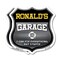 Signmission Ronald's Garage I Can Fix Everything But Stupid, 18 inch X 18 inch, Plastic Sign, 2PK SHI-P-2PACK-18-490-RONALD - alternate 1