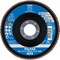 Pferd 4-1/2'' x 7/8'' A.H. POLIFAN Flap Disc - CO-FREEZE SG INOX, Ceramic oxide, 36 Grit, Conical 60810 - alternate 3